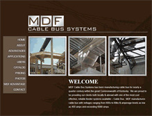 Tablet Screenshot of mdfbus.com